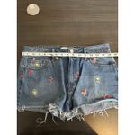 Forever 21 FOREVER 21 Blue Jean Shorts 28 Distressed Fruit Summer Vacation Fruitcore Photo 5