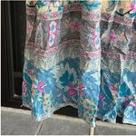 Garden Blue Long Sleeve Bishop Sundress Size M Photo 10