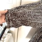 Banana Republic Womens Dress Size XS Tunic Babydoll Brown Puff Sleeve Mini Fall Photo 5