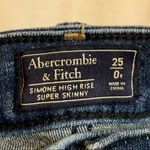 Abercrombie & Fitch Simone High Rise Super Skinny Distressed Jeans 25 / 0 Photo 5