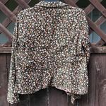 Calico flower prints corduroy jacket Size M Photo 1