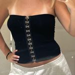 Black Strapless Corset Top Size undefined Photo 0