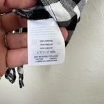 Madewell  buffalo check button-back tie shirt▪️size S Photo 6