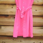 Amanda Uprichard  Edith Mini Dress Hot Pink Photo 5