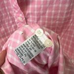 Lilly Pulitzer  Pink and White Checkered‎ Shirt Photo 4