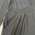 BCBGMAXAZRIA BCBG MaxAzaria Shawl Collar Black Sweater Dress Silk Blend Women’s Size Large Photo 2