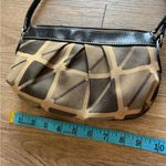 Nine & Co. Y2K Brown Plaid Mini Shoulder Bag Purse Photo 5