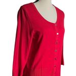 White House | Black Market White House Black  Marked Red Sweater Cardigan. Size M Photo 6