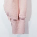 Aritzia COZY AF Pink Cropped Fleece Sweatshirt Long Sleeves Size 2 Photo 7
