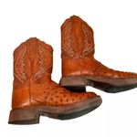 Tony Lama  TL125HD Genuine Ostrich Leather Western Cowboy Boots Size 7.5B Womens Photo 6