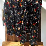 Vintage Suzanne Somers
Loungewear Black Satin Star Dancer
Pajama Set Size Small Photo 9
