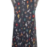 Johnny Was  JADE Women’s Southwestern Embroidered Blue Maxi Dress Photo 5