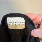 Alice + Olivia Women's Black Good High Rise Ankle Skinny jeans Sz 31 Photo 6