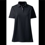 Lands' End Plus Size Mesh Cotton Short Sleeve Polo Shirt Photo 2