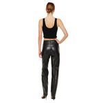 Wilfred x Aritzia - The Rebel Straight Leg Vegan Leather Utility Pant Sz 4 Photo 10