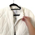 Reiss Carla Padded Bomber in True White NWT Sz 2 Photo 3