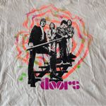 Daydreamer White Black Orange Pink The Doors Spiral Oversized T-Shirt Sz S Photo 5