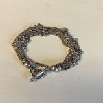 Vintage 00s Fine Silver Bracelet Photo 6