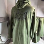 SheIn  Green Long Sleeve Dress with Relaxed Fit Photo 10