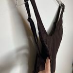 Good American Women’s Layout One Piece Swimsuit Chocolate Dark Brown M Medium 2 Photo 4