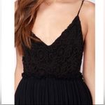 ANGL  Lily Rose empire waist black maxi dress, Photo 3