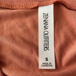 Zenana Outfitters 🆕Ash-Rose V-Neck Short Sleeve Side Slit Mid Dress S🆕 Photo 7