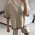 Sweater shorts set Black Size M Photo 0