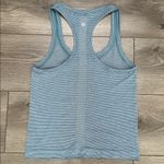 Lululemon Swiftly Tech Race Racerback Tank Stripe Rhino Grey Black Blue Tank 4 Photo 4