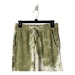 Velvet by Graham & Spencer Pants Women XS Green Tie Dye Nissa Fleece Sweatpants Photo 5