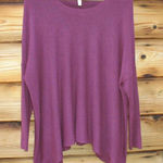 Eileen Fisher  Super Soft Burgundy Oversize Sweater Photo 0