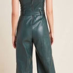 Anthropologie  Samira Faux Leather Jumpsuit Photo 0