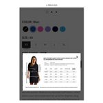 IBKUL Blue&White Stripe Long Sleeve Zip Front Golf Pickleball UPF 50+ Dress Sz.S Blue Photo 10