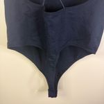 Intimately Free People Black Spaghetti Strap Crisscross Back Bodysuit M/L Goth Size L Photo 4