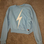 Aviator Nation  Light Blue Sweatshirt Photo 0