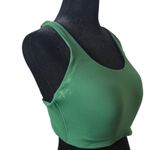Lululemon  Energy Sports Bra High Support Size 36DD Green Strappy Sweat Wicking Photo 7