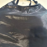 Old Navy NWOT  Black Cropped Athleisure Tank‎ Top SZ S B0060 Photo 2