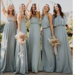 Show Me Your Mumu  Hacienda Maxi Dress in Silver Sage Photo 5