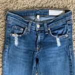 Rag and Bone  size 24 skinny denim ankle length blue jeans Photo 2