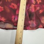 Steve Madden Dress Womens Small Pink Floral Kara Mini Puff Sleeve Photo 7