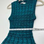 Amanda Uprichard  Braylen Bold Knit‎ Sleeveless Dress Teal Womens Size Small NEW Photo 7
