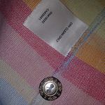 Alfred Dunner L Linen Hombre Rainbow Shacket Top Pink Size L Photo 10