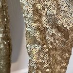 Dress the Population  Lolita Gold Sequin Mini Dress Size S Photo 7