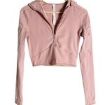 Lululemon Break A Trail 1/2 Zip Pink Pastel Hoodie Size 2 Photo 5