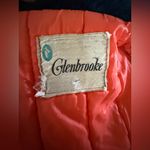 Vintage 70s Glenbrooke Mod Shiny Blue Puffer Coat Faux Fur Collar M/L Ski‎ Style Size undefined Photo 9