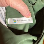 Beachsissi NWOT  Green Floral High-Waisted Cut Out Monokini Halter Swimsuit Sz XL Photo 3