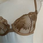 Wacoal  • Tan Unlined Embroidered Mesh Bra Photo 58