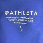 Athleta Coastline One Piece Swimsuit Cerulean Blue Colorblock Size Large Swim Photo 9