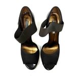 Anne Klein New York brown peep toe heels, size 9.5, made in Italy Photo 5