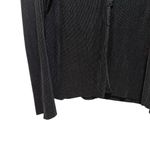 Cyrus Pleated Button Down Collared Shirt Black Women’s Size Large Photo 1