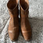 Dingo Gummy Bear Harness Western Fashion Booties Snip toe camel suede NWT size 8 Photo 11